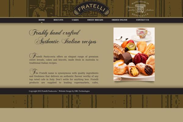 Minimal theme site design template sample