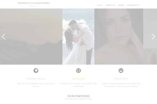 Kloe theme site design template sample