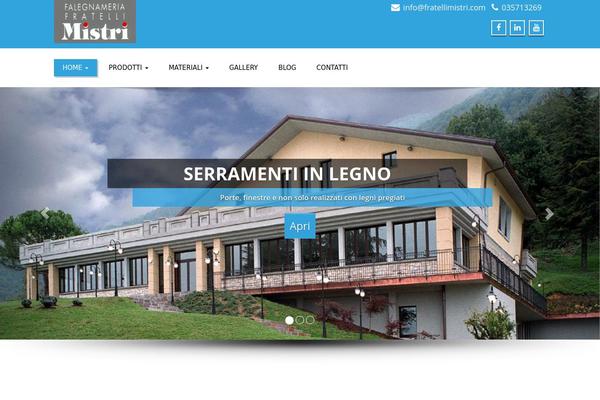 Enigma theme site design template sample