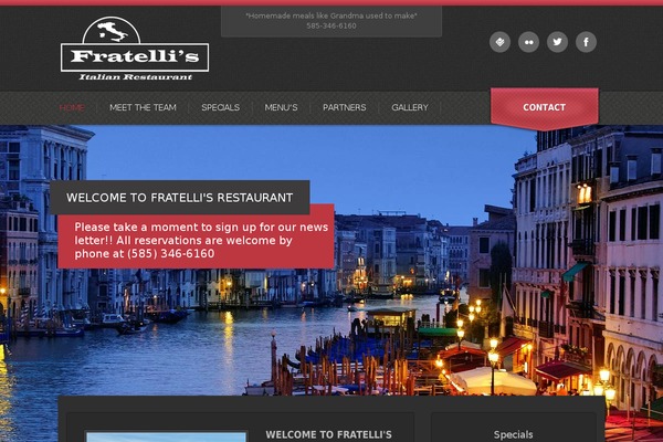 Bistro-responsive_foodie_app-theme theme site design template sample