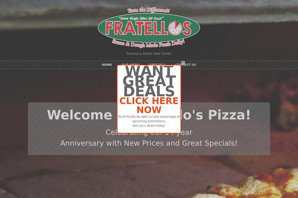 Sunrise theme site design template sample