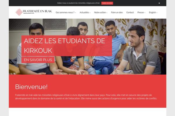 Nayma theme site design template sample
