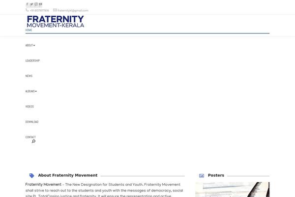 Site using Custom Facebook Feed plugin