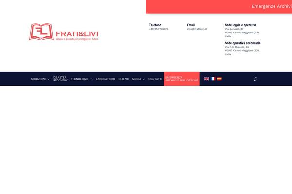 Divi Child theme site design template sample