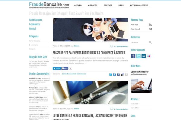 fraudebancaire.com site used Ezine