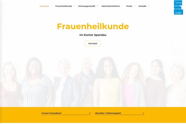 Abby theme site design template sample
