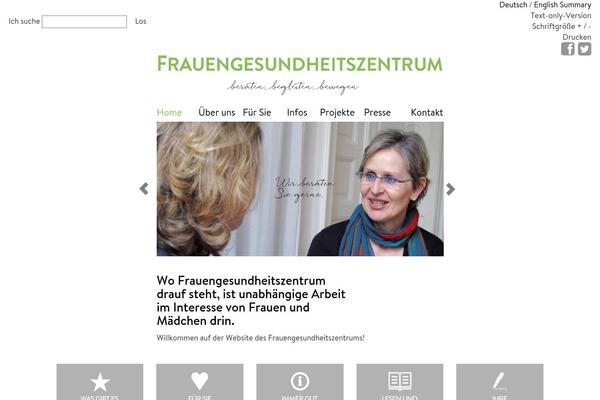 frauengesundheitszentrum.eu site used Fgz