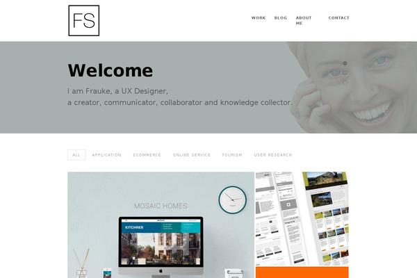 Site using Widgets on Pages plugin