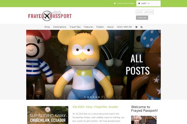 Avada Child theme site design template sample
