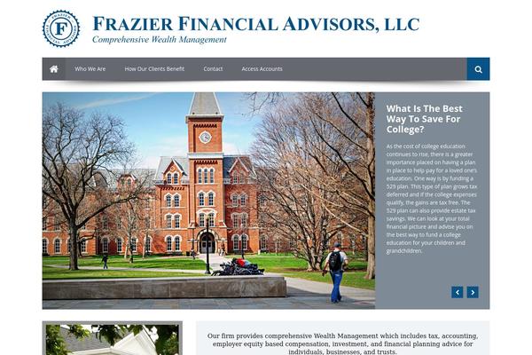 frazierfinancial.com site used Cacoon