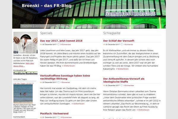 Site using NS Category Widget plugin
