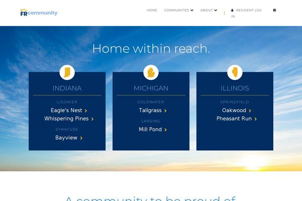 Site using GEO my WordPress plugin