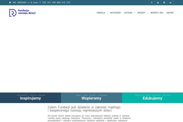 Born-to-give-child theme site design template sample