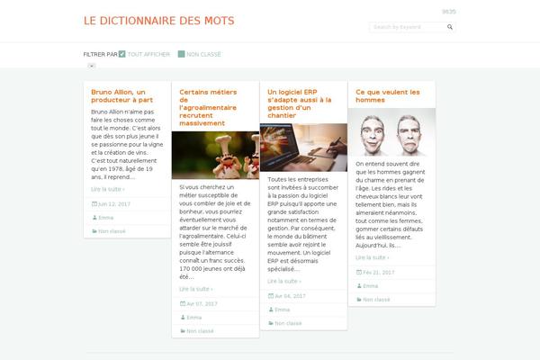 Sampression Lite theme site design template sample