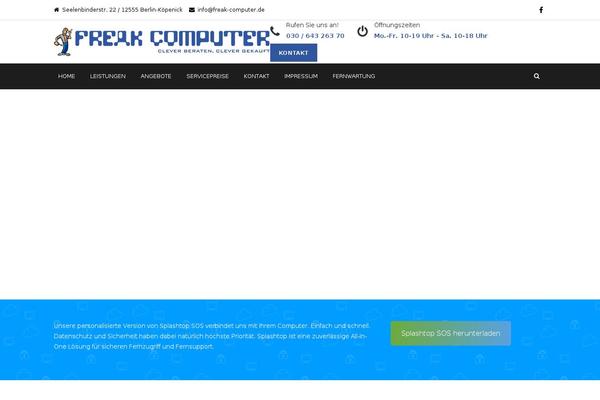 Ostrya theme site design template sample