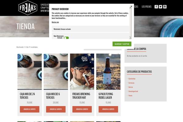 Growler theme site design template sample
