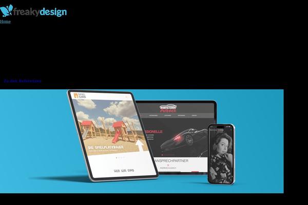 Ark theme site design template sample