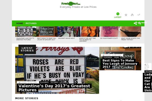 Bimber-child-theme theme site design template sample