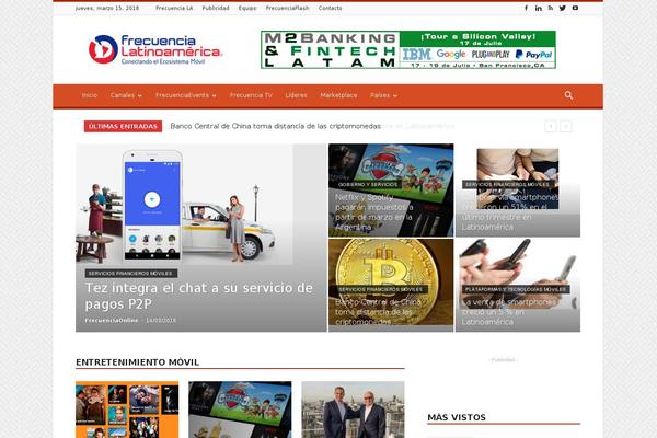 BlogNews theme site design template sample