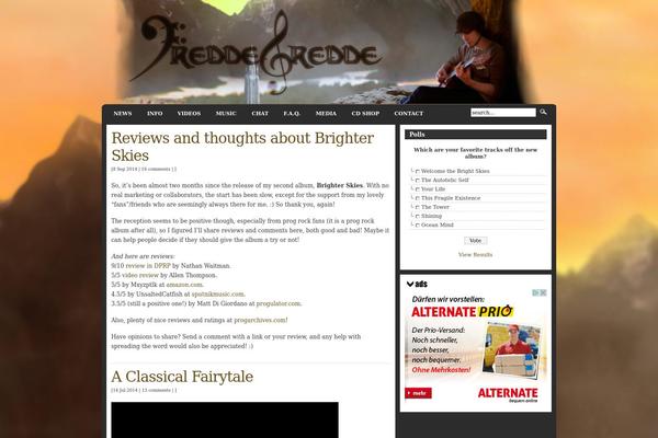 Arthemia theme site design template sample