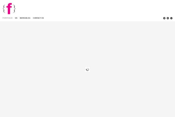 Studiofolio theme site design template sample