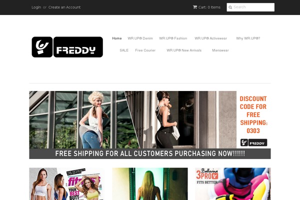 freddy.co.za site used Alhena Lite