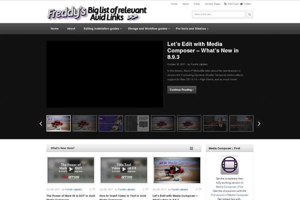 VideoPlus theme site design template sample