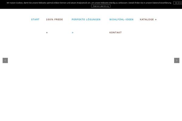 Stockholm Child theme site design template sample