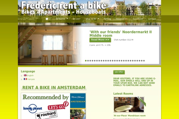 OpenDoor theme site design template sample