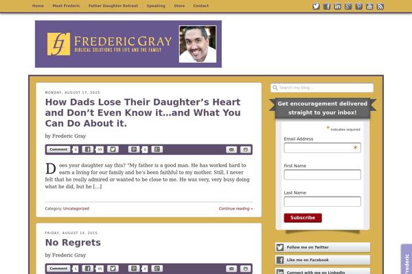 fredericgray.com site used Get Noticed