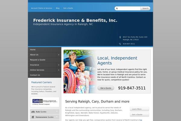 frederickinsurance.com site used Template19v2