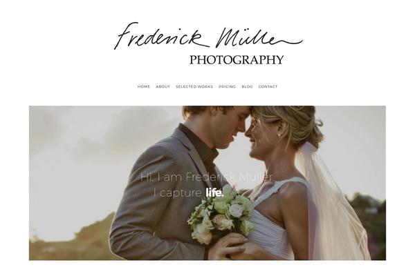 Photographer-wp theme site design template sample