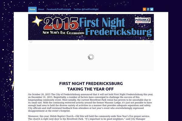 fredericksburgfirstnight.com site used Wp-pinup