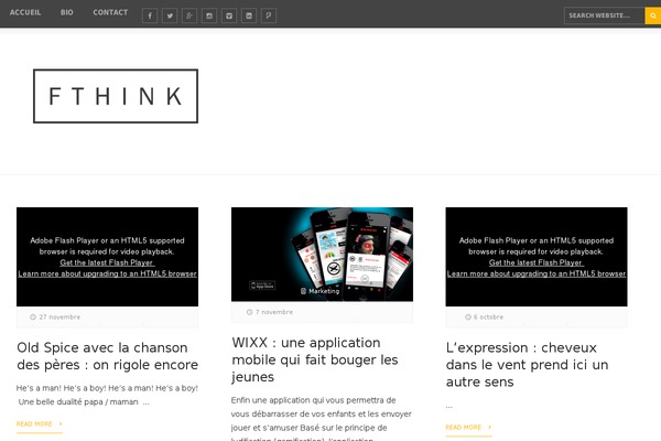 HEAP theme site design template sample