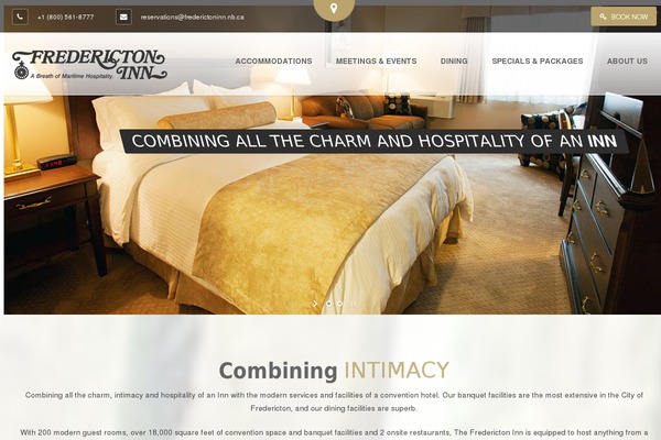 frederictoninn.nb.ca site used Restinn