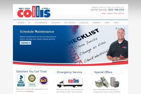 fredfcollis.com site used Adxpro