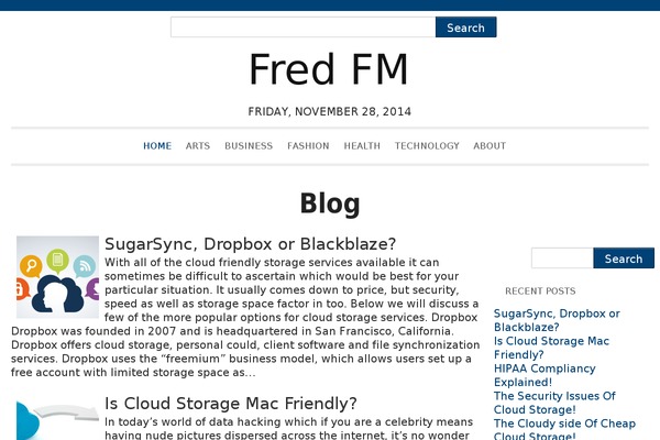 fredfm.ca site used NewsFrame