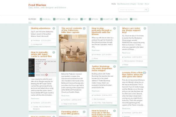 Sampression Lite theme site design template sample