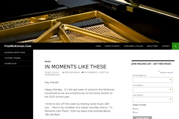 fredmckinnon.com site used Standard