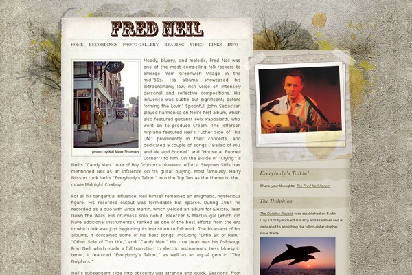 Autumn-forest theme site design template sample