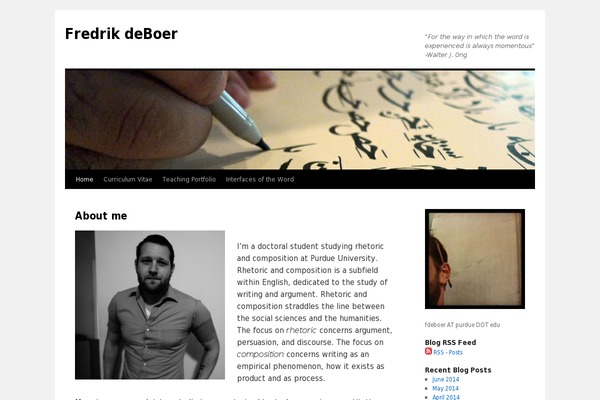 fredrikdeboer.com site used Shizzo