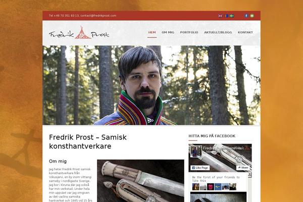 fredrikprost.com site used Maxima-v1-09