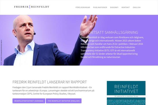 Starter theme site design template sample
