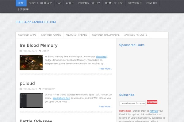 Mts_sense theme site design template sample