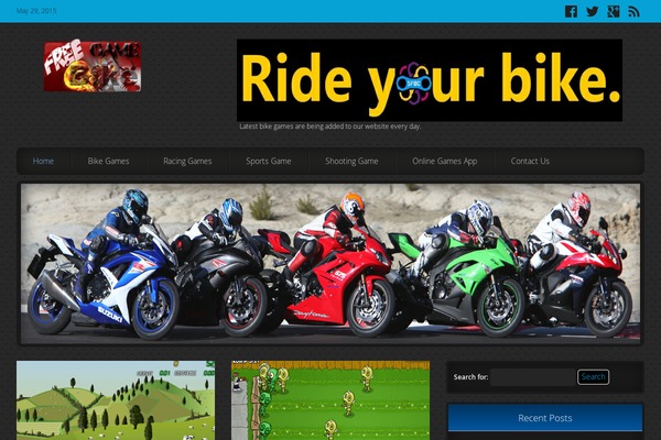 CarZine theme site design template sample