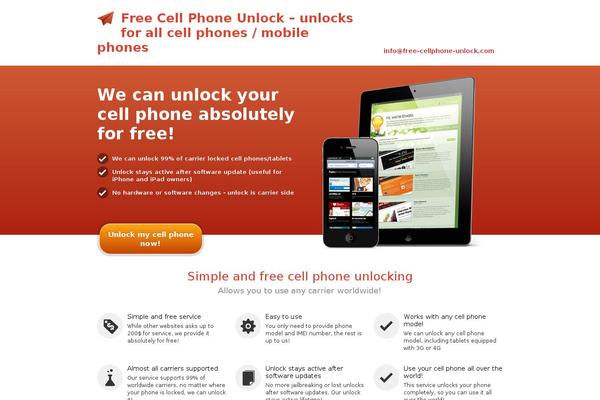 JustLanded theme site design template sample