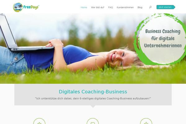 Site using Portfolio-pro plugin
