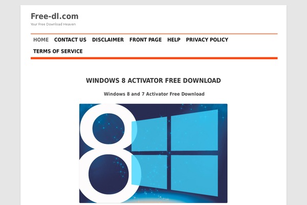 free-dl.com site used Landline