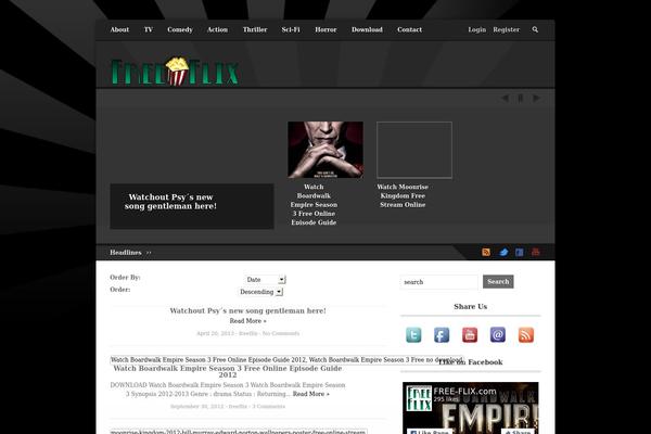 Score theme site design template sample