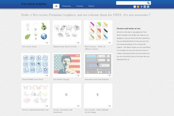 EXPOSE theme site design template sample